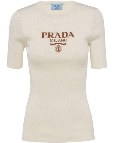 prada metallic top|Prada Tops for Women .